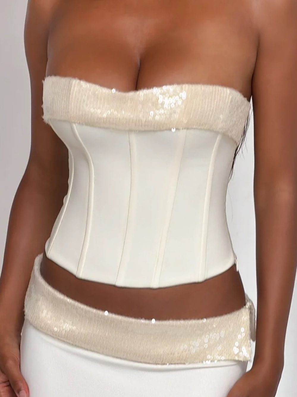 Charlyze bustier TIGER MIST